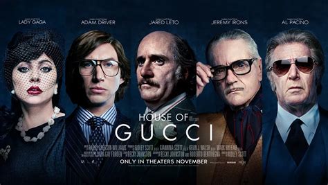 elenco filme gucci|house of gucci movie.